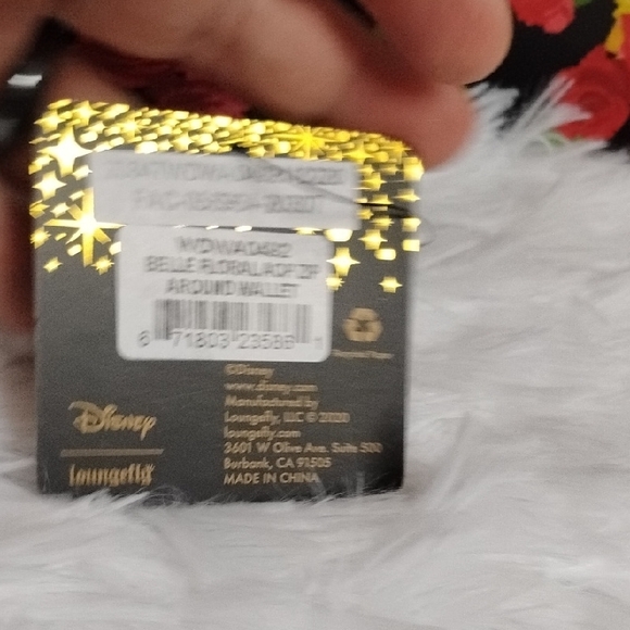 Disney Loungefly Beauty And The Beast Princess Belle Whimsy Floral Satchel Set - Picture 4 of 16